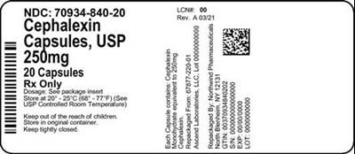Label (70934 840 20 Master Bottle Label Approval   Rev A 03 21)